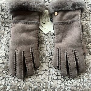 UGG Australia Womens  W SEAMED TECH GLOVE STOI STORMY GREY Small